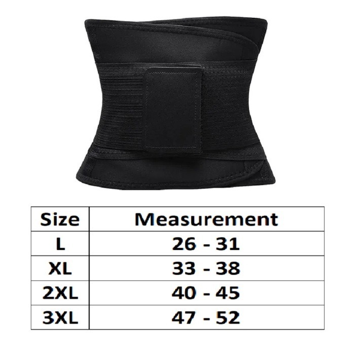 Miss Belt Size Chart